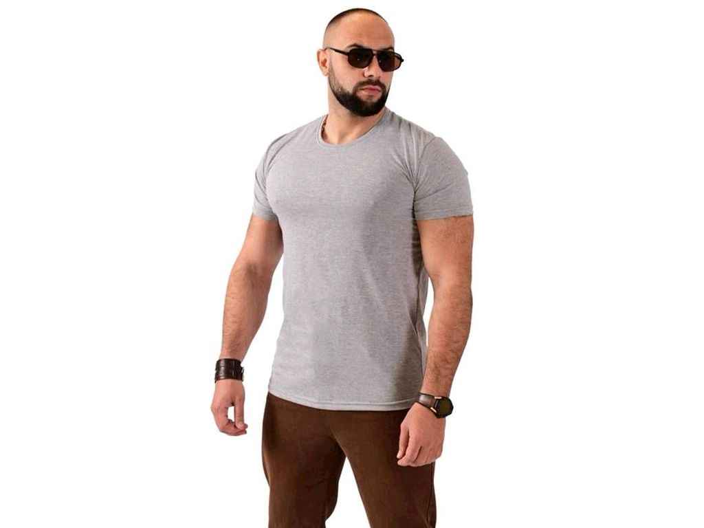 Футболка чол. арт.00-00397245 1502 р.3XL сірий ТМ FAMILY Футболка чол. арт.00-00397245 1502 р.3XL сірий ТМ FAMILY