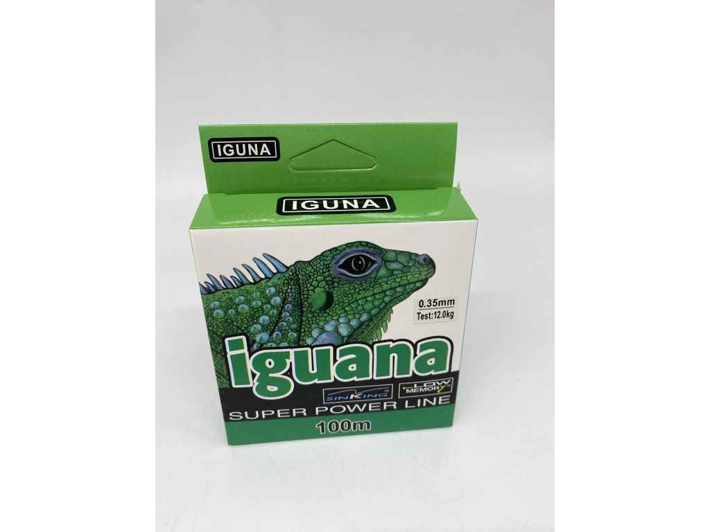 Лiска Iguana 0,35мм 12кг 100м прозорий SM-Y-18-035 ТМ PRC Лiска Iguana 0,35мм 12кг 100м прозорий SM-Y-18-035 ТМ PRC