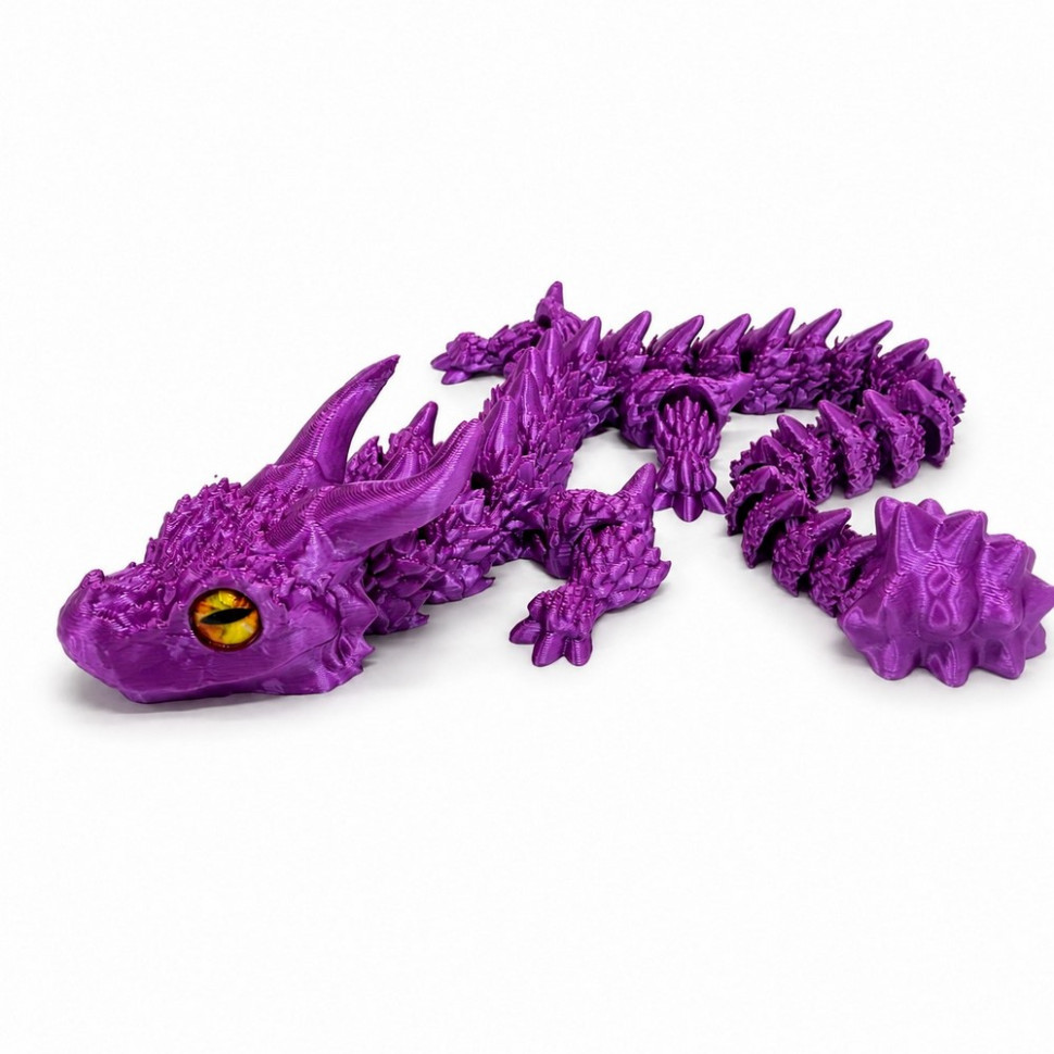 Детская игрушка антистресс 3D "Дракон" 122679-20 длина 32 см Детская игрушка антистресс 3D "Дракон" 122679-20 длина 32 см