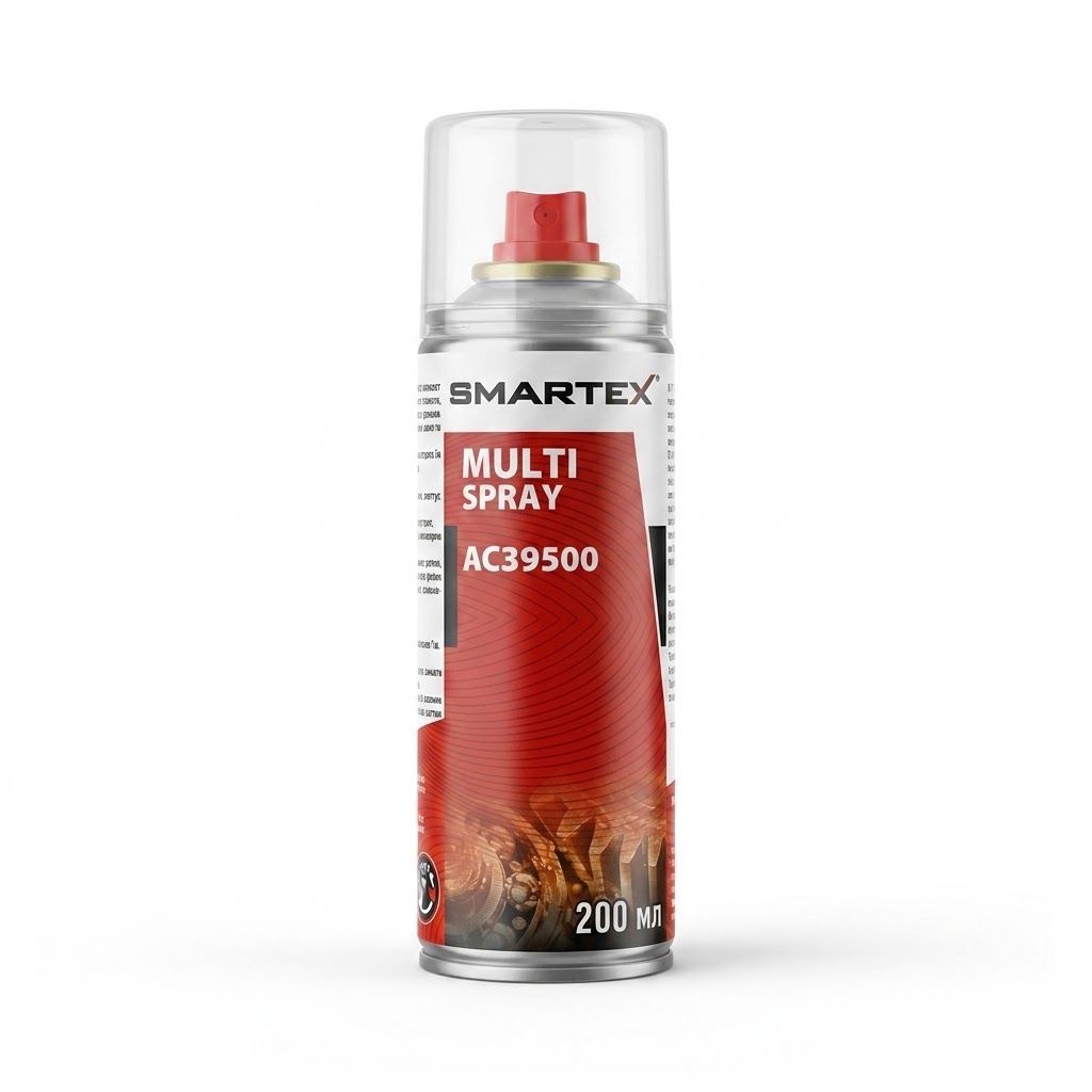 Мастило багатоцільове спрей 200ml "Smartex" AC39500 Мастило багатоцільове спрей 200ml "Smartex" AC39500