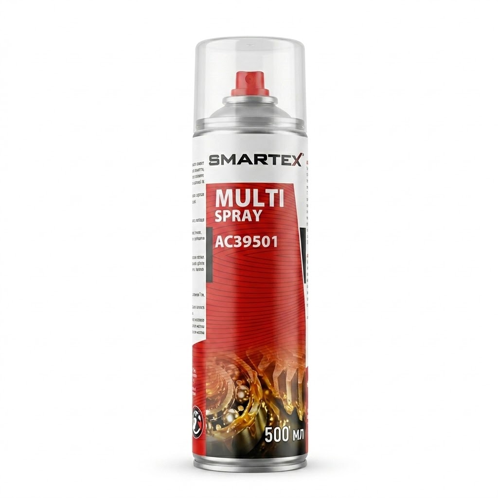 Мастило багатоцільове спрей 500ml "Smartex" AC39501 Мастило багатоцільове спрей 500ml "Smartex" AC39501