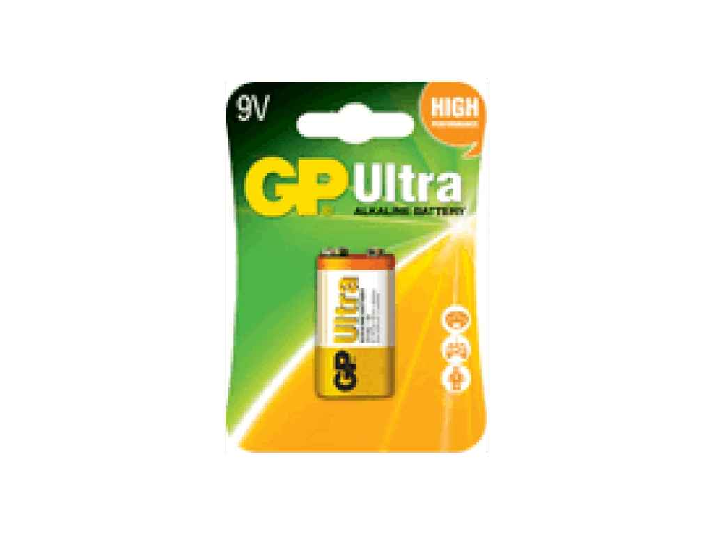 Батарейка лужна 6LF22 Ultra Alkaline 9.0V 1604AU-5UE1 1шт (блістер) ТМ GP Батарейка лужна 6LF22 Ultra Alkaline 9.0V 1604AU-5UE1 1шт (блістер) ТМ GP