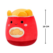 Мягкая игрушка Картофельные чипсы Энсел Squishmallows SQCR06616, 19 см. Изображение №6 Мягкая игрушка Картофельные чипсы Энсел Squishmallows SQCR06616, 19 см. Изображение №6