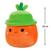Детская мягкая игрушка Морковка Каролина в шляпе Squishmallows SQER01214, 19 см. Изображение №4 Детская мягкая игрушка Морковка Каролина в шляпе Squishmallows SQER01214, 19 см. Изображение №4
