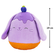 Дитяча м'яка іграшка Чорничний Кролик Squishmallows SQER01208, 19 см. Зображення №6