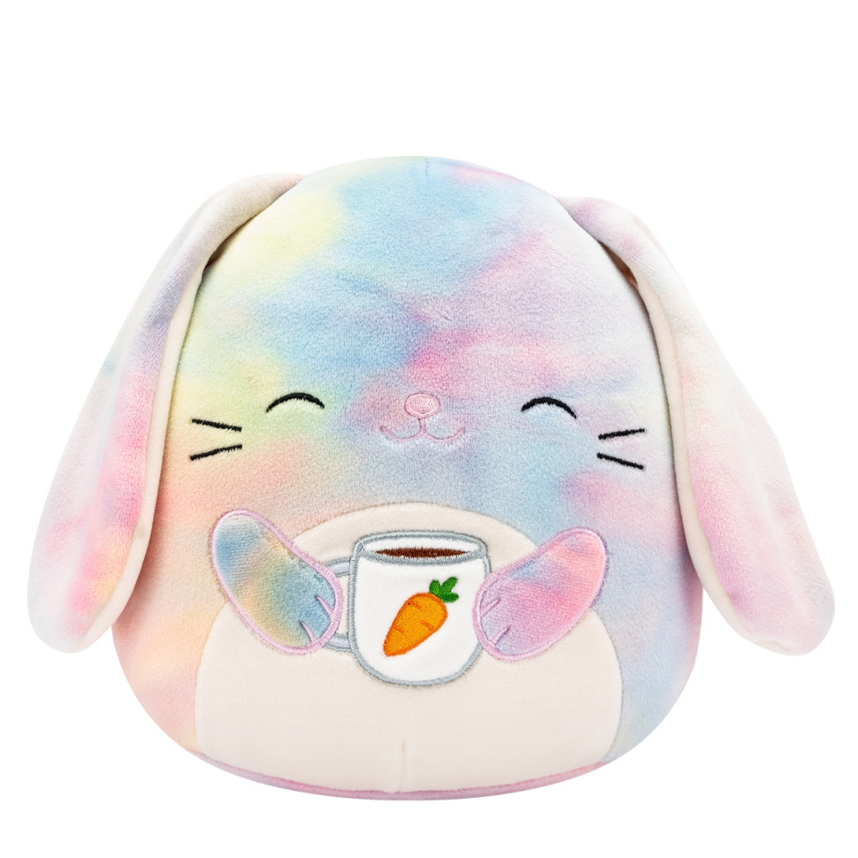 Детская мягкая игрушка Кролик Кенди Squishmallows SQER01233, 19 см Детская мягкая игрушка Кролик Кенди Squishmallows SQER01233, 19 см