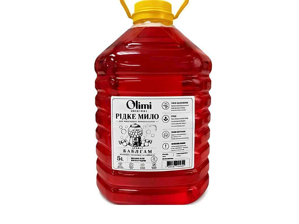 Мило рідке 5л Баблгам ТМ OLIMI Мило рідке 5л Баблгам ТМ OLIMI