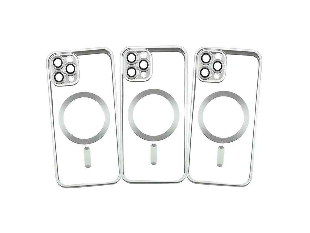 Накладка MagSafe MATTE Iphone Full Camera для 12 Silver ТМGerlax Накладка MagSafe MATTE Iphone Full Camera для 12 Silver ТМGerlax