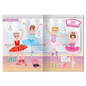 Книга-одягалка з наліпками "Girls’ hobbies" LS-03-02 серія "Dress Up". Зображення №5 Книга-одягалка з наліпками "Girls’ hobbies" LS-03-02 серія "Dress Up". Зображення №5