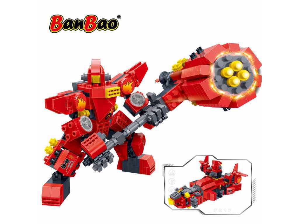 Конструктор-трансформер Mech 2 351дет. Титан ТМ BANBAO Конструктор-трансформер Mech 2 351дет. Титан ТМ BANBAO