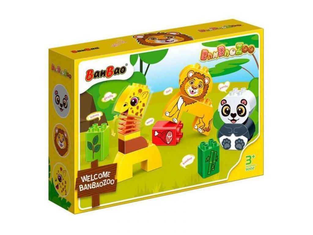 Конструктор BanBaoZOO 11ел. Сафарі ТМ BANBAO Конструктор BanBaoZOO 11ел. Сафарі ТМ BANBAO