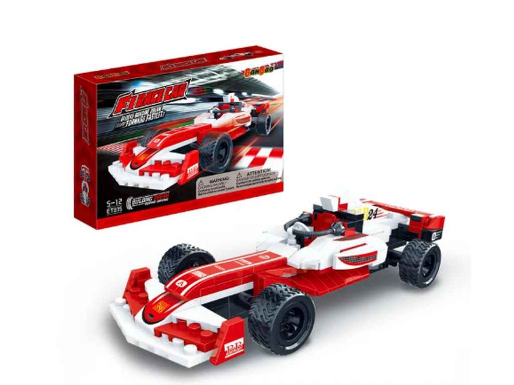 Конструктор Швидкісні гонки 232ел. Гоночне авто F1 ТМ BANBAO Конструктор Швидкісні гонки 232ел. Гоночне авто F1 ТМ BANBAO
