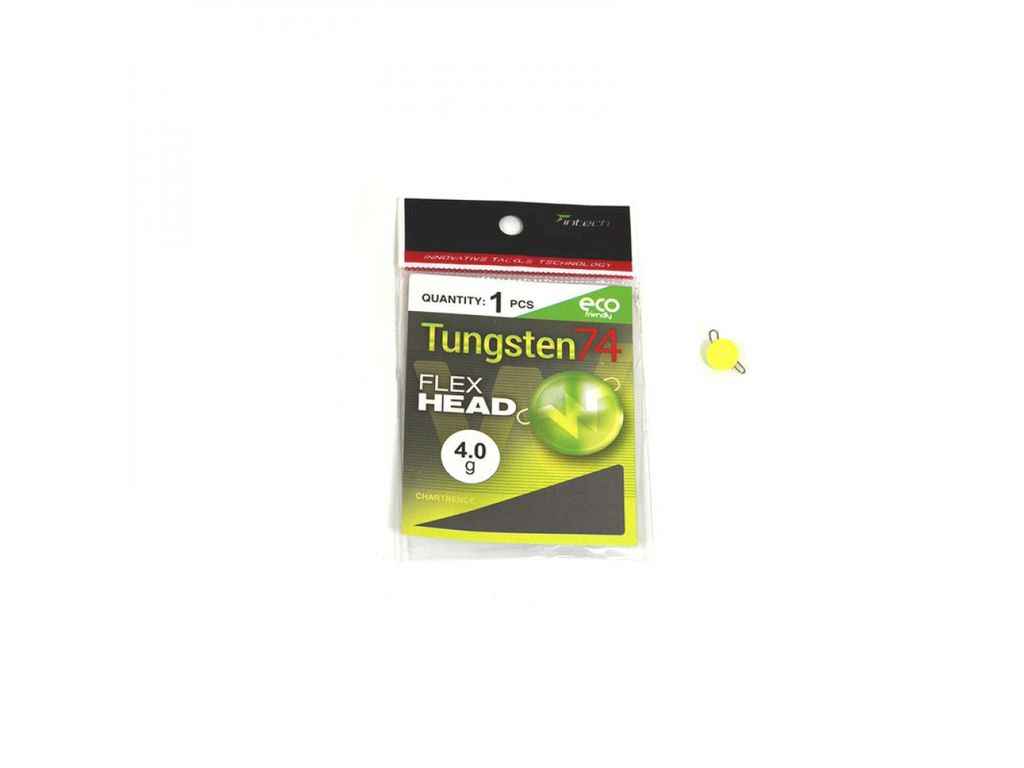 Груз Чебурашка розбірна 2,5г 2шт/уп Tungsten 74 Gloss Chartreuse UV ТМ Intech Груз Чебурашка розбірна 2,5г 2шт/уп Tungsten 74 Gloss Chartreuse UV ТМ Intech
