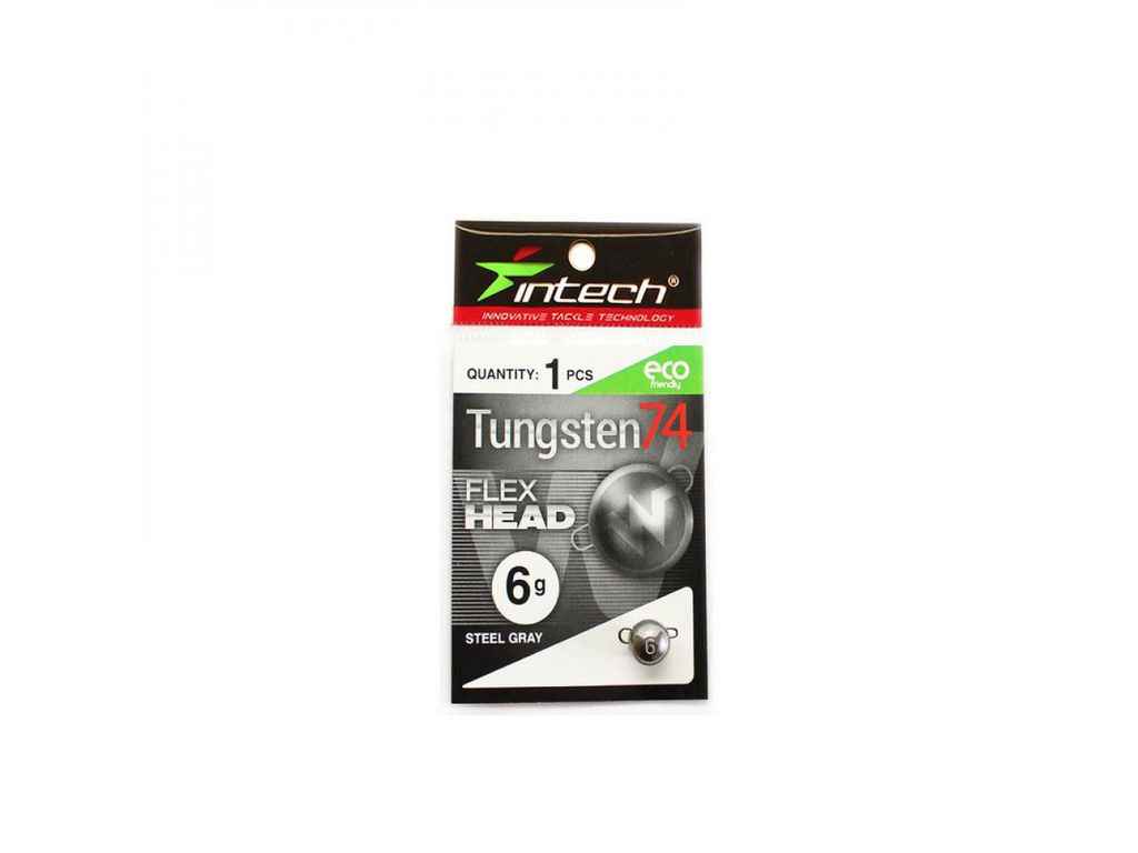 Груз Чебурашка розбірна 10г 1шт/уп Tungsten 74 Steel Gray ТМ Intech Груз Чебурашка розбірна 10г 1шт/уп Tungsten 74 Steel Gray ТМ Intech
