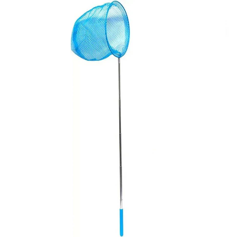 Сачок для метеликів з телескопічною ручкою Y8436(Blue) 85 см, D20 см Сачок для метеликів з телескопічною ручкою Y8436(Blue) 85 см, D20 см