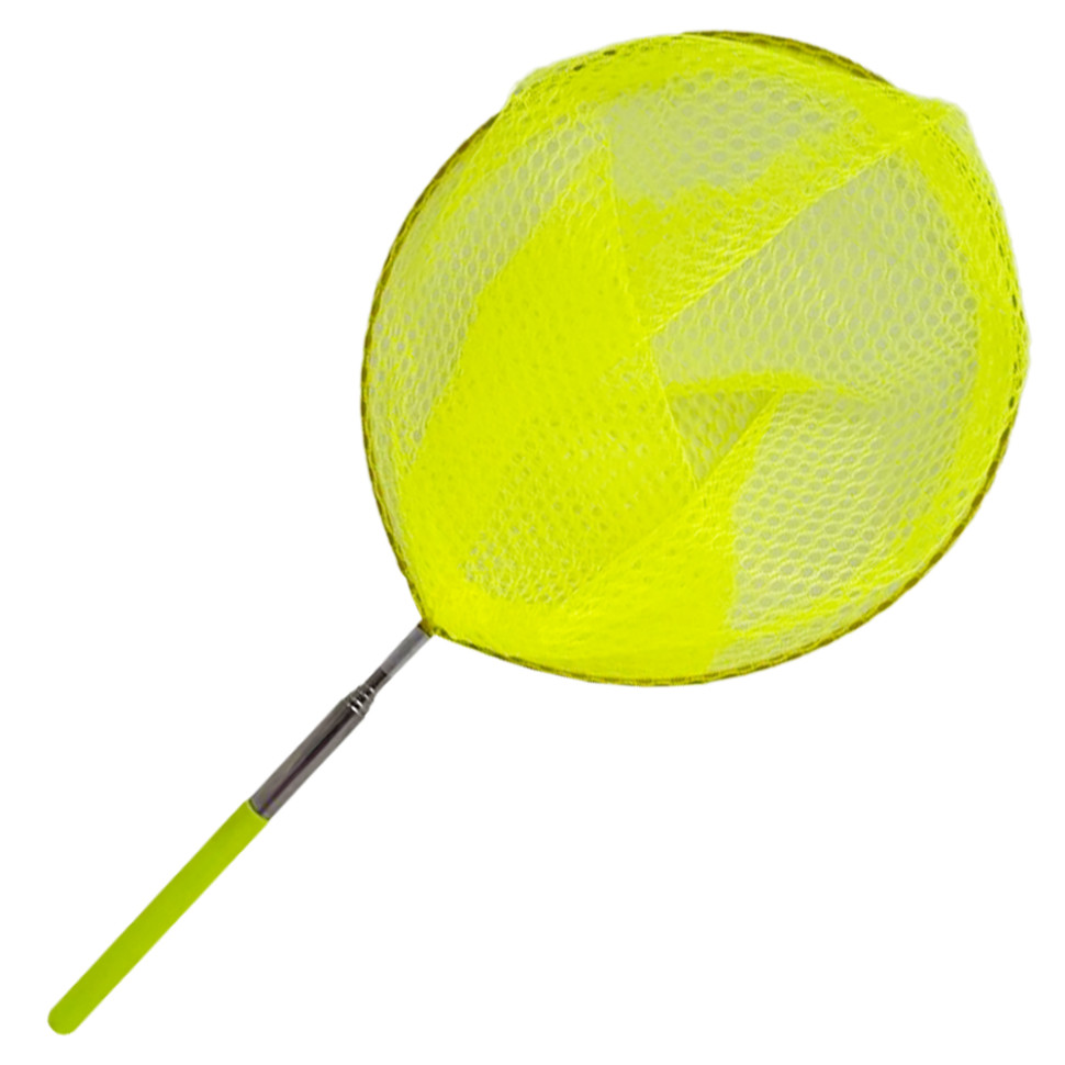 Сачок для бабочек с телескопической ручкой Y8436(Lime) 85 см, D20 см Сачок для бабочек с телескопической ручкой Y8436(Lime) 85 см, D20 см