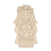 Набор фигурок для раскрашивания и украшения "Кукла-мотанка" Motanka-Doll8, 8 штук. Изображение №2