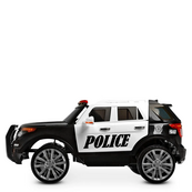 Дитячий електромобіль Джип Bambi M 3259EBLR-1-2, р/у, Чорно-білий. Зображення №3
