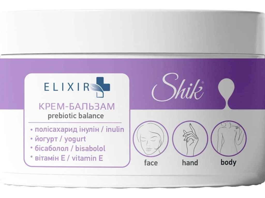 Крем для обличчя, рук і тіла 350мл Elixir Prebiotic Balance ТМ SHIK Крем для обличчя, рук і тіла 350мл Elixir Prebiotic Balance ТМ SHIK