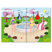 Книга-одевалка с наклейками "Princesses" LS-03-01 серия "Dress Up". Изображение №2