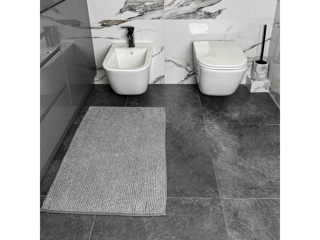Килимок 60*90см сірий для ванних кімнат Standard Plus ТМ DARIANA Килимок 60*90см сірий для ванних кімнат Standard Plus ТМ DARIANA