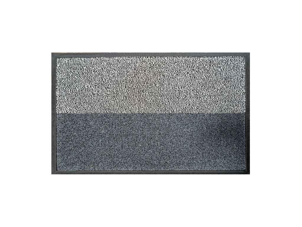 Килимок 45x75 під двері п/д Double сірий ТМ DARIANA Килимок 45x75 під двері п/д Double сірий ТМ DARIANA