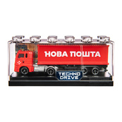 Автомодель колекційна Фура "Нова Пошта" TechnoDrive 250416CG масштаб 1:64. Зображення №11 Автомодель колекційна Фура "Нова Пошта" TechnoDrive 250416CG масштаб 1:64. Зображення №11