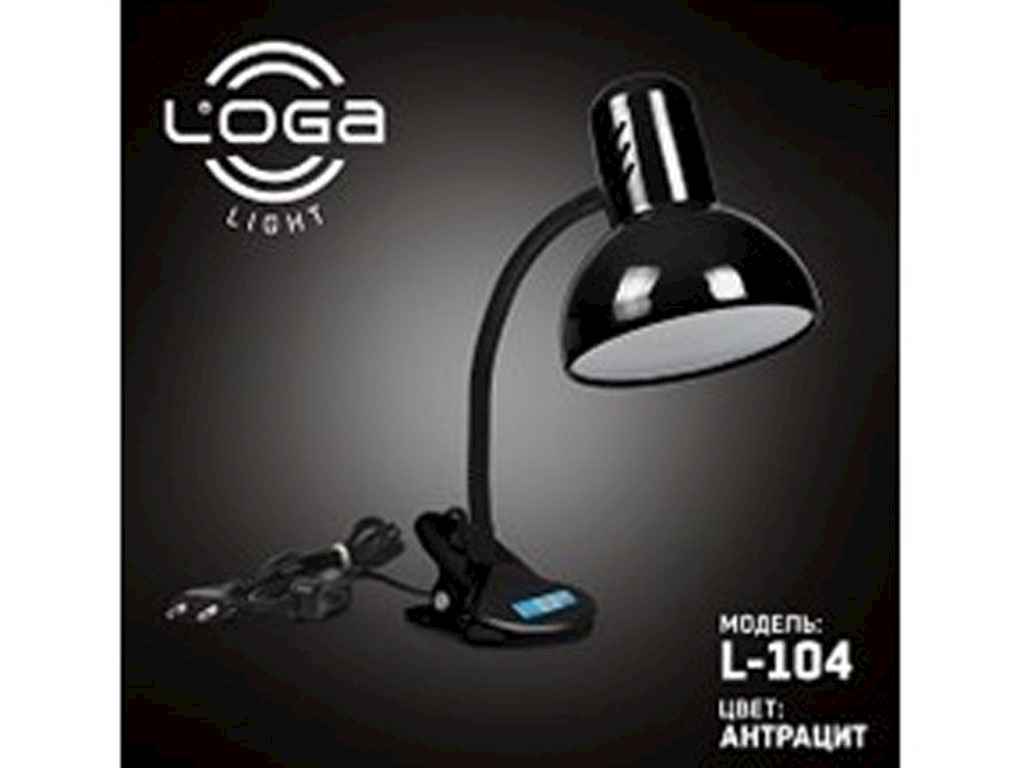 Лампа настільна L-104 Антрацит ТМLOGA ® LIGHT Лампа настільна L-104 Антрацит ТМLOGA ® LIGHT
