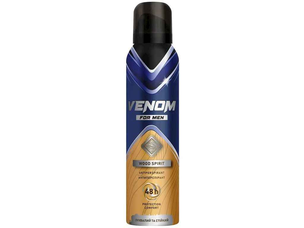 Дезодорант-антиперспірант 150мл Wood Spirit ТМ VENOM Дезодорант-антиперспірант 150мл Wood Spirit ТМ VENOM