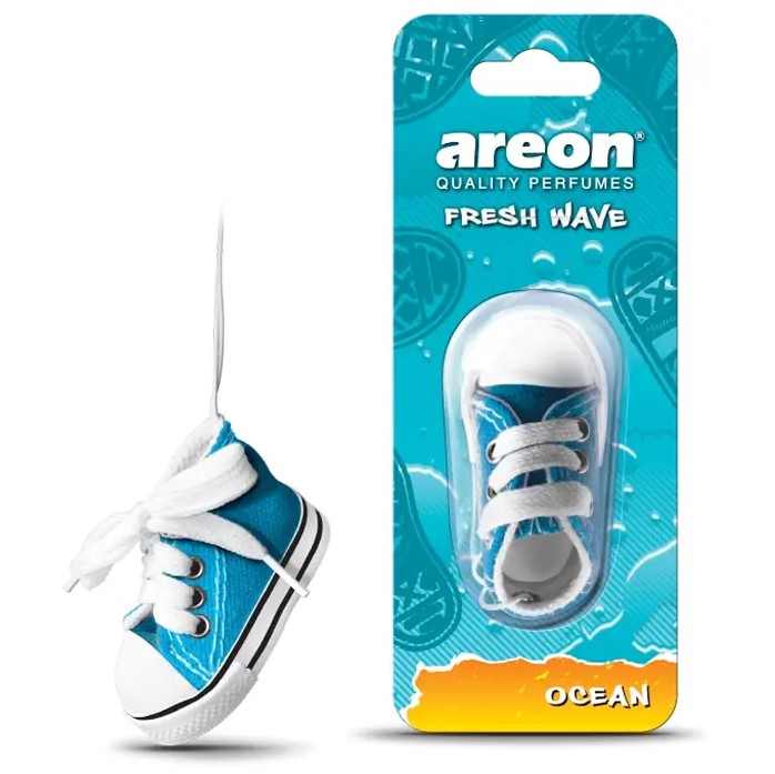 Освіжувач сухий кеди - "Areon" - Fresh Wave Ocean (Океан) (12шт/уп) Освіжувач сухий кеди - "Areon" - Fresh Wave Ocean (Океан) (12шт/уп)