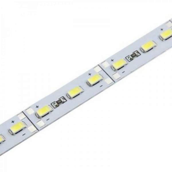Лента алюминий 12V - 25см - Белая - (5630) - 2А 18LED в силиконе Лента алюминий 12V - 25см - Белая - (5630) - 2А 18LED в силиконе