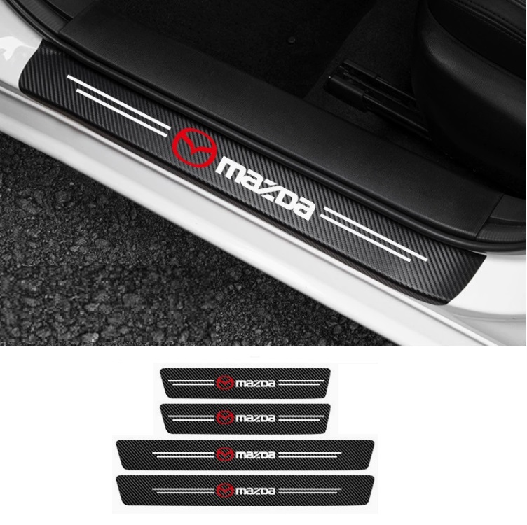 Пленка защитная на Пороги Карбон 4D Mazda Пленка защитная на Пороги Карбон 4D Mazda