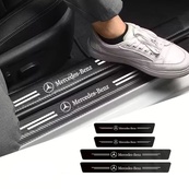 Защитная пленка на пороги Карбон 4D Mercedes. Изображение №2 Защитная пленка на пороги Карбон 4D Mercedes. Изображение №2