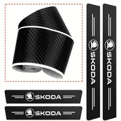 Плівка захисна на Пороги Карбон 4D Skoda. Зображення №3
