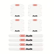 Плівка захисна для дверних ручок Audi силіконова прозора (8шт). Зображення №4 Плівка захисна для дверних ручок Audi силіконова прозора (8шт). Зображення №4