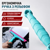 Ракель с ручкой 20см (силиконовый) мягкий (для тонировки стекла, наклейки виниловых пленок). Изображение №2
