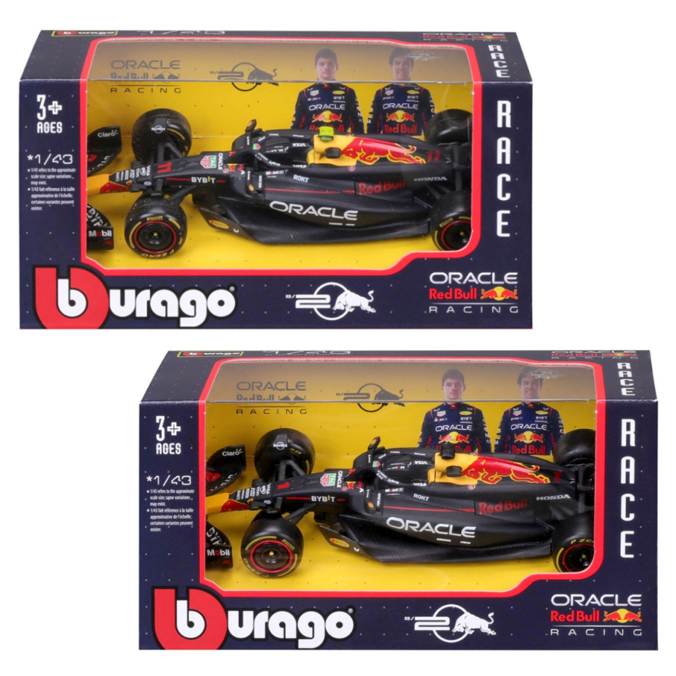 Автомодель RED BULL RACING RB20 (2024) Bburago 18-38097, масштаб 1:43 Автомодель RED BULL RACING RB20 (2024) Bburago 18-38097, масштаб 1:43