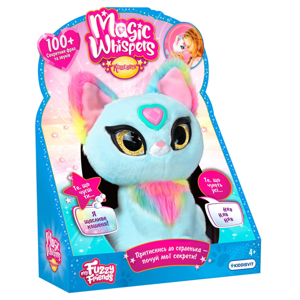 Інтерактивна іграшка "Кішка Скай" My Fuzzy Friends 18604 серії "Magic Whispers" Інтерактивна іграшка "Кішка Скай" My Fuzzy Friends 18604 серії "Magic Whispers"