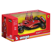 Автомодель FERRARI RACING - SF-24 Bburago 18-36844 масштаб 1:43. Изображение №5 Автомодель FERRARI RACING - SF-24 Bburago 18-36844 масштаб 1:43. Изображение №5