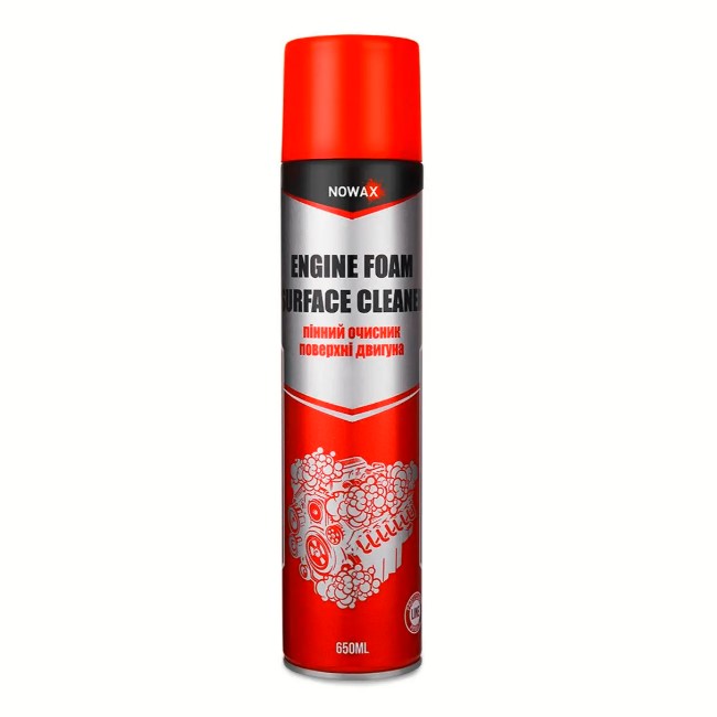 Очиститель двигателя спрей 650ml "Nowax" Engine Foam Surface Cleaner NX65120 Очиститель двигателя спрей 650ml "Nowax" Engine Foam Surface Cleaner NX65120