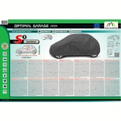 Тент Хетчбек 355х148x136 см (S3) Optimal Garage, Hatchback "KEGEL" Graphite "5-4312-248-4010". Зображення №3