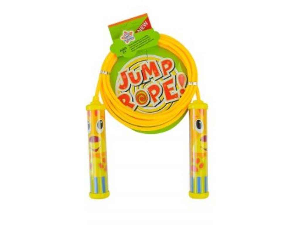 Скакалка 2,3м желтый арт. 131-C1 ТМ 7TOYS Скакалка 2,3м желтый арт. 131-C1 ТМ 7TOYS