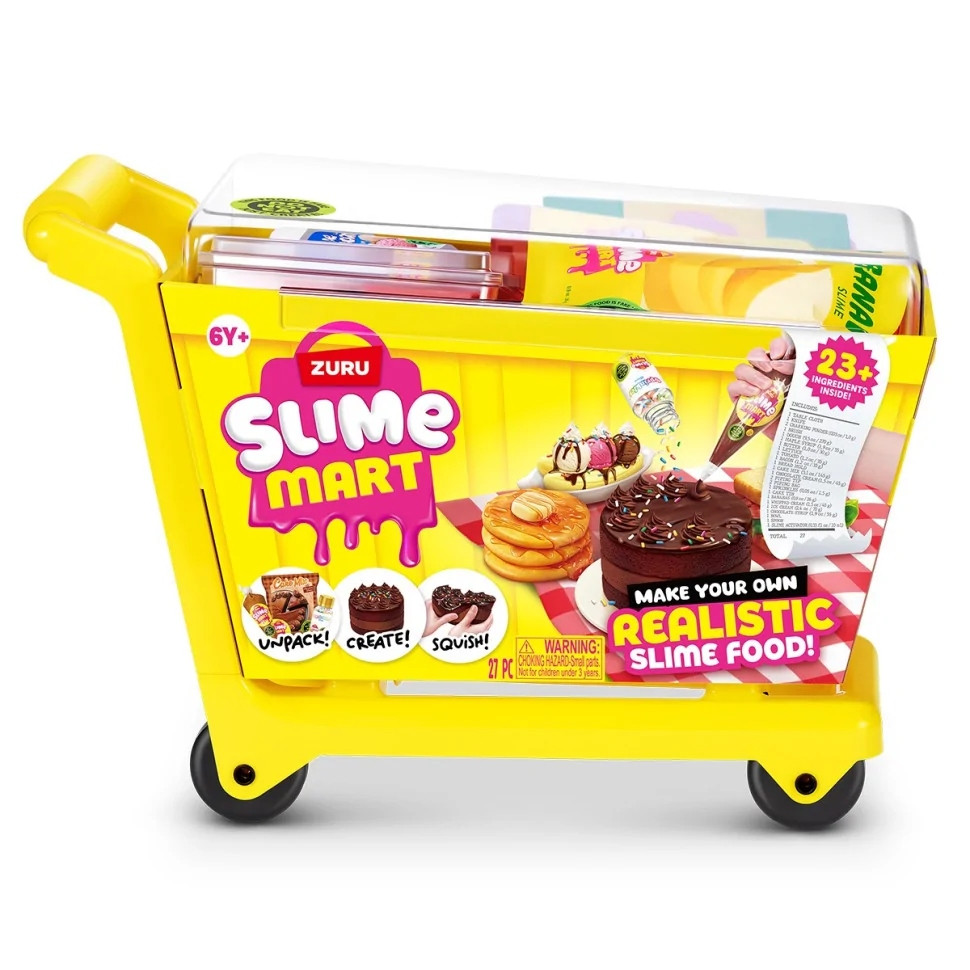 Игровой набор со слаймами "Тележка вкусняшек" Slime Mart 15907 серии "Shopping Cart" Игровой набор со слаймами "Тележка вкусняшек" Slime Mart 15907 серии "Shopping Cart"