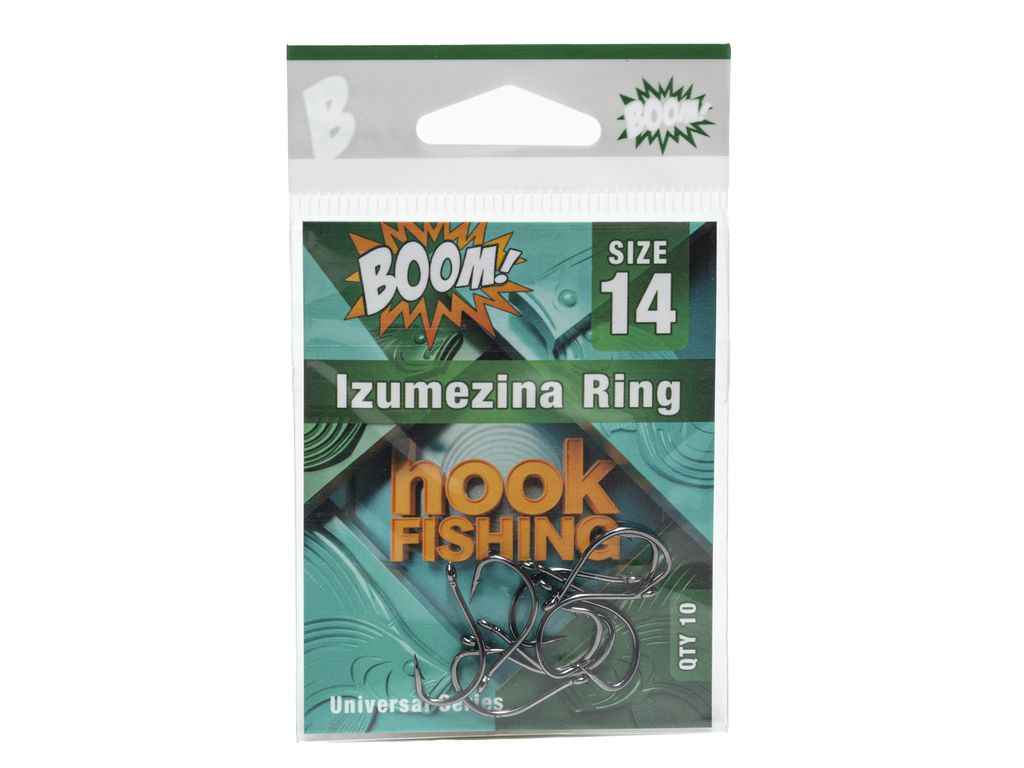 Гачок для мирної риби Izumezina Ring №14 (10 шт/уп) (BN) ТМ BOOM Гачок для мирної риби Izumezina Ring №14 (10 шт/уп) (BN) ТМ BOOM