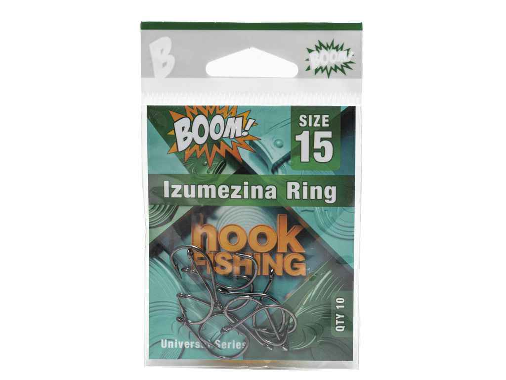 Гачок для мирної риби Izumezina Ring №15 (10 шт/уп) (BN) ТМ BOOM Гачок для мирної риби Izumezina Ring №15 (10 шт/уп) (BN) ТМ BOOM