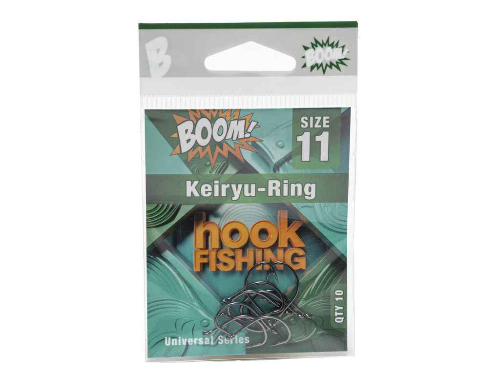 Гачок для мирної риби Keiryu-Ring №11 (10 шт/уп) (BN) ТМ BOOM Гачок для мирної риби Keiryu-Ring №11 (10 шт/уп) (BN) ТМ BOOM