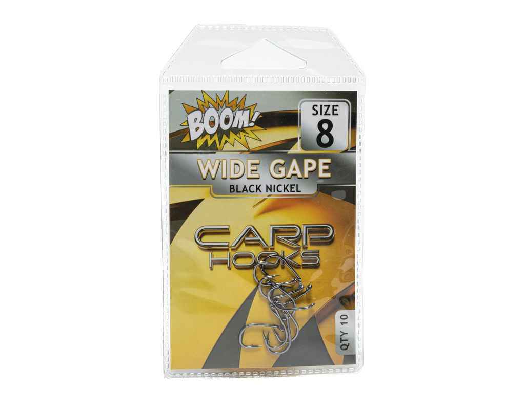 Гачок для мирної риби Wide Gape №4 (10 шт/уп) (Teflon) ТМ BOOM Гачок для мирної риби Wide Gape №4 (10 шт/уп) (Teflon) ТМ BOOM