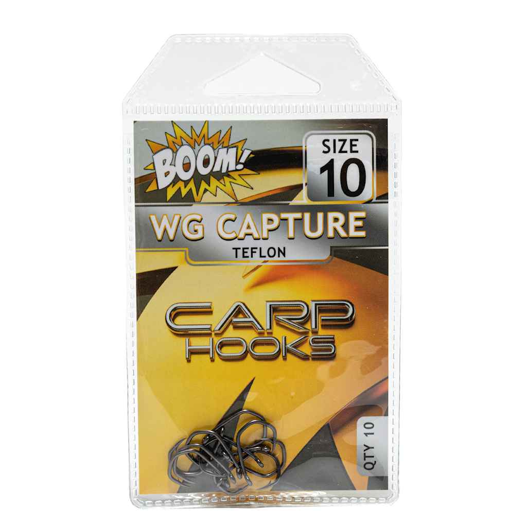 Гачок для мирної риби Wide Gape Сapture №10 (10 шт/уп) (Teflon) ТМ BOOM Гачок для мирної риби Wide Gape Сapture №10 (10 шт/уп) (Teflon) ТМ BOOM