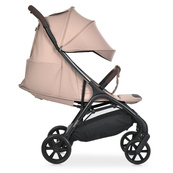 Дитяча прогулянкова коляска AMBER ME 1227 Nougat Beige. Зображення №3 Дитяча прогулянкова коляска AMBER ME 1227 Nougat Beige. Зображення №3