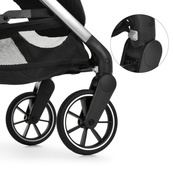 Дитяча прогулянкова коляска ROOVE ME 1230 Black. Зображення №7